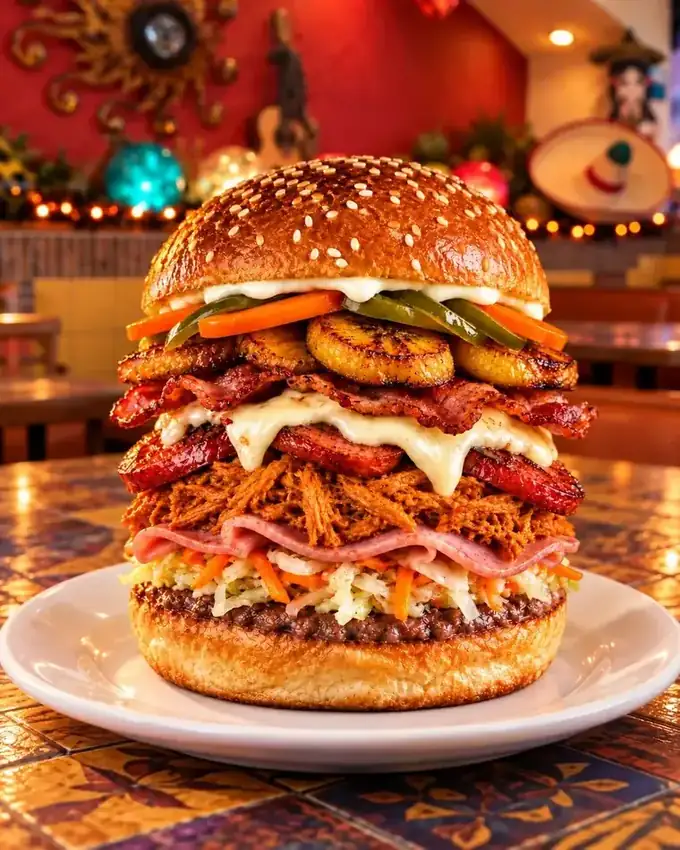 Torta parrilla de La Parrilla Tap